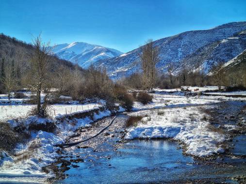 Marijohz en Hamelin: Paisaje  (Ezcaray), Rio Oja #invierno20 