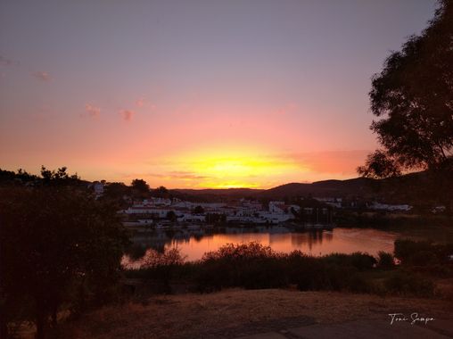 Toni Sempa en Hamelin: Paisaje  (Sanlúcar de Guadiana), #cumplehamelin #anochecer #sanlucardeguadiana #huelva #alcoutin #paisaje 