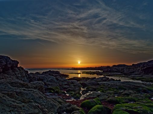 teresazarauza en Hamelin: Paisaje  (A Guarda), #landscape # sunset #playa 