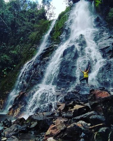 salaz97428 en Hamelin: Paisaje  (Gambita), Cascada Santa Lucia, la Palma Santander.
#lapalmasantander