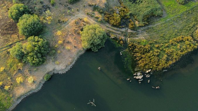 Sm_photo23 en Hamelin: Paisaje  (Logrosán), #lasvilliercas #extremadura #paisaje #pantano #dronephotography #drone #aereas 