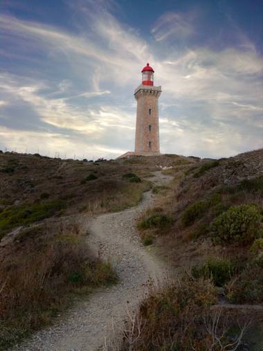 3pnoe6 en Hamelin: Paisaje  (Port-Vendres), #faro#camino#composicion#francia#mediterraneo