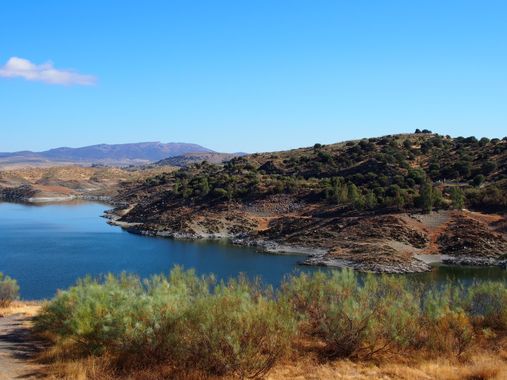 Info en Hamelin: Paisaje, Vistas del Embalse de Alcantara