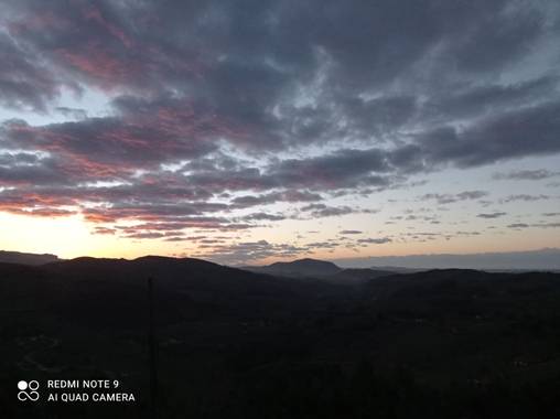 8ameri en Hamelin: Paisaje  (Solórzano), Cielo