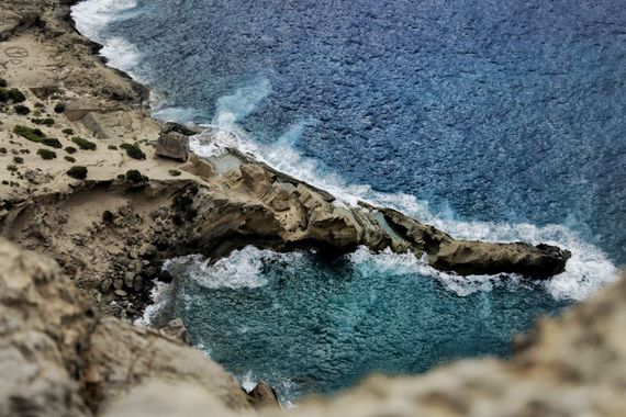 Mpordom en Hamelin: Paisaje  (Ibiza), Cala ATLANTIS, piscinas naturales de dificil acceso. Antiguamente era una cantera

#landscape #playa #sea #amazing #c...