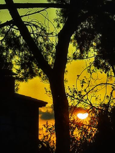 Naomi en Hamelin: Paisaje  (Barberà del Vallès), #paisajenatural#puestadelsol 