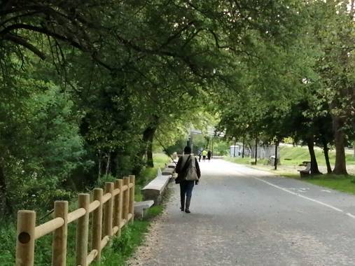 Susandresro en Hamelin: Paisaje  (Lugo), Paseo Río Miño zona club fluvial. Lugo