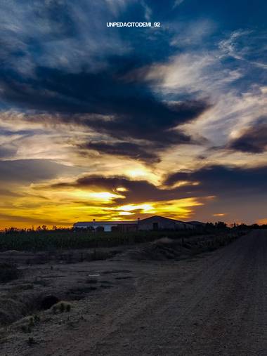 joakimerino en Hamelin: Paisaje  (Don Benito), #atardecer
