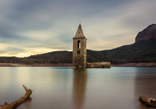 Guillermo Sánchez en Hamelin: Paisaje, Pantà de Sau
#apfb 