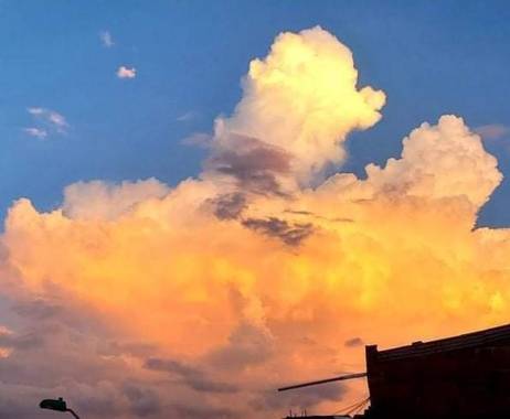 Jaime Pulgarin en Hamelin: Paisaje  (El Caney), Atardecer caleño 22/11/2020
