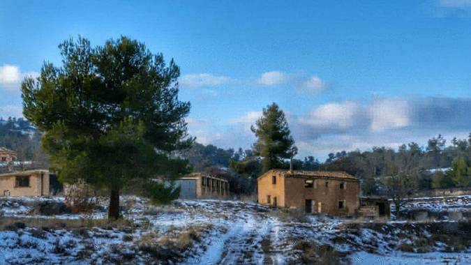 ivanalepuz en Hamelin: Paisaje  (Onil), #invierno20#paisaje#naturaleza#nieve#onil#alicante#sony