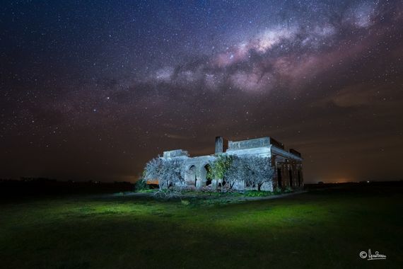 Hugo.poggio en Hamelin: Paisaje, #nocturna #estancia #rurales #vialactea #landscapephotography 