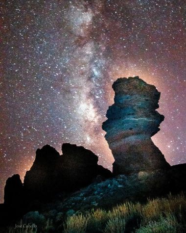 Jomacaes70 en Hamelin: Paisaje  (La Orotava), #vialactea 