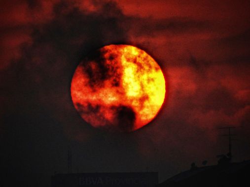 Marcos Valero Espinal  en Hamelin: Paisaje  (Caracas), #astrofotografia #sol #sunsetphotography #cloudphotography #sun #sol #sundown #nubes 