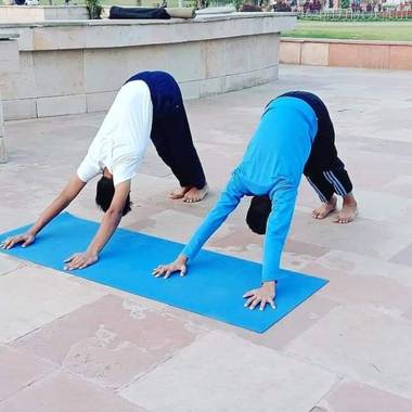 Diana Rosa en Hamelin: Paisaje, Yoga para niños