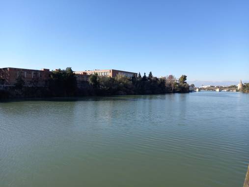 Enrique71as en Hamelin: Paisaje, Rio Guadalquivir a su paso por Sevilla