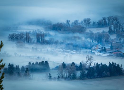 crisphotography72 en Hamelin: Paisaje  (Alp), Amanecer invernal 