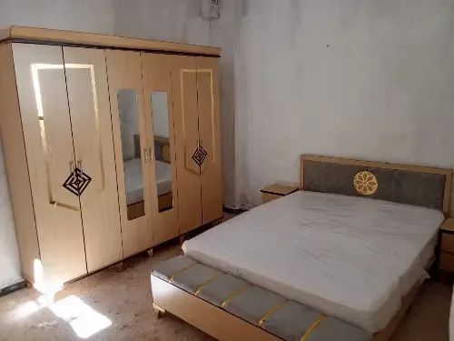 غرفة نوم كاملة خشب زان ممتاز