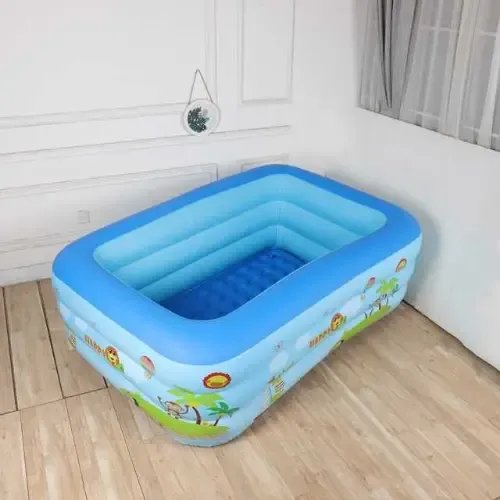 مسبح FAMILY FUNPOOL مستطيل — •صغير - 130 سم