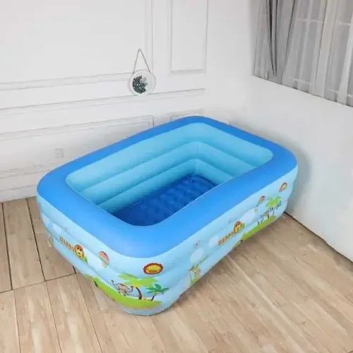 مسبح FAMILY FUNPOOL مستطيل — •صغير - 130 سم