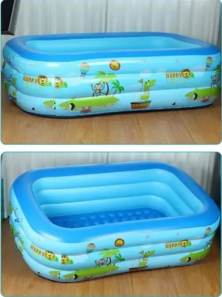 مسبح FAMILY FUNPOOL مستطيل — •صغير - 130 سم