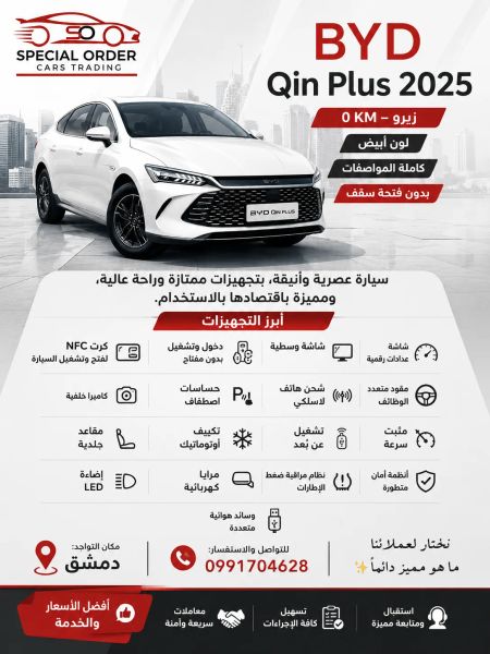 BYD Qin plus 2025 0 KM.