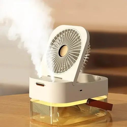 مروحة DUAL SPRAY مع مبخرة ..