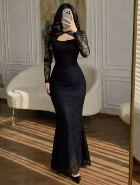 قماش دنتيل مبطن جورسيه
