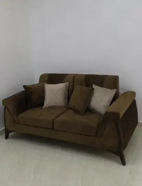 طقم كنب خشب شوح جديد للبيع!