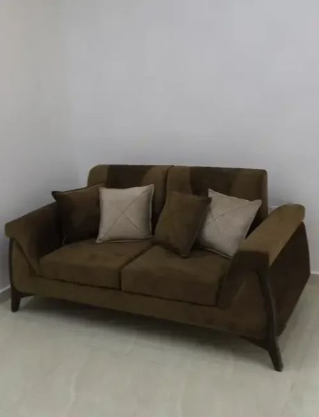 طقم كنب خشب شوح جديد للبيع!