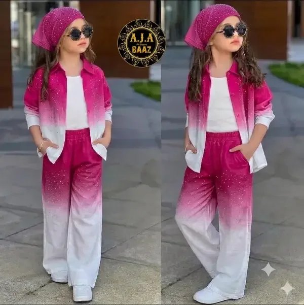 طقم بناتي ٤ قطع