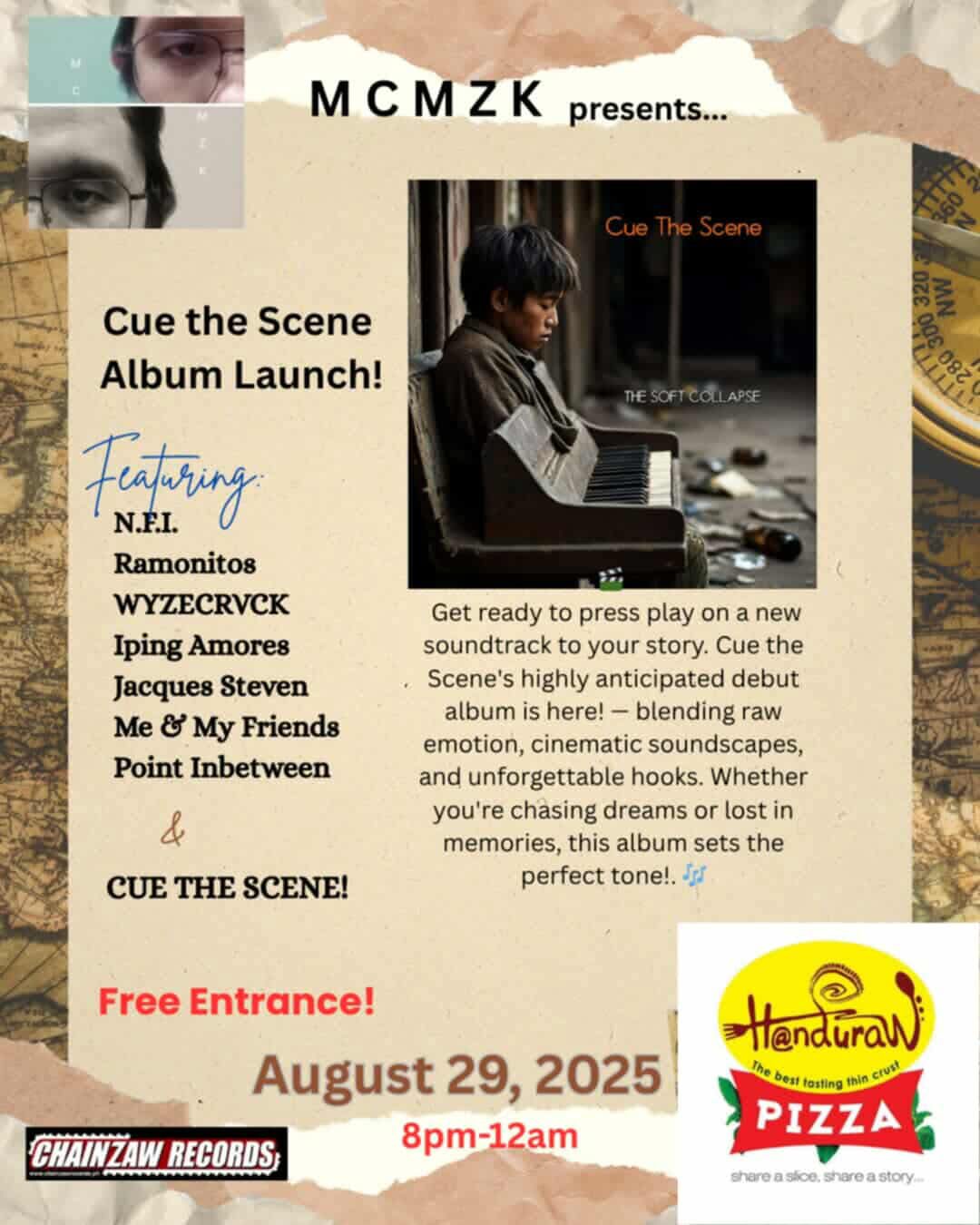 Cue the Scene Album Launch