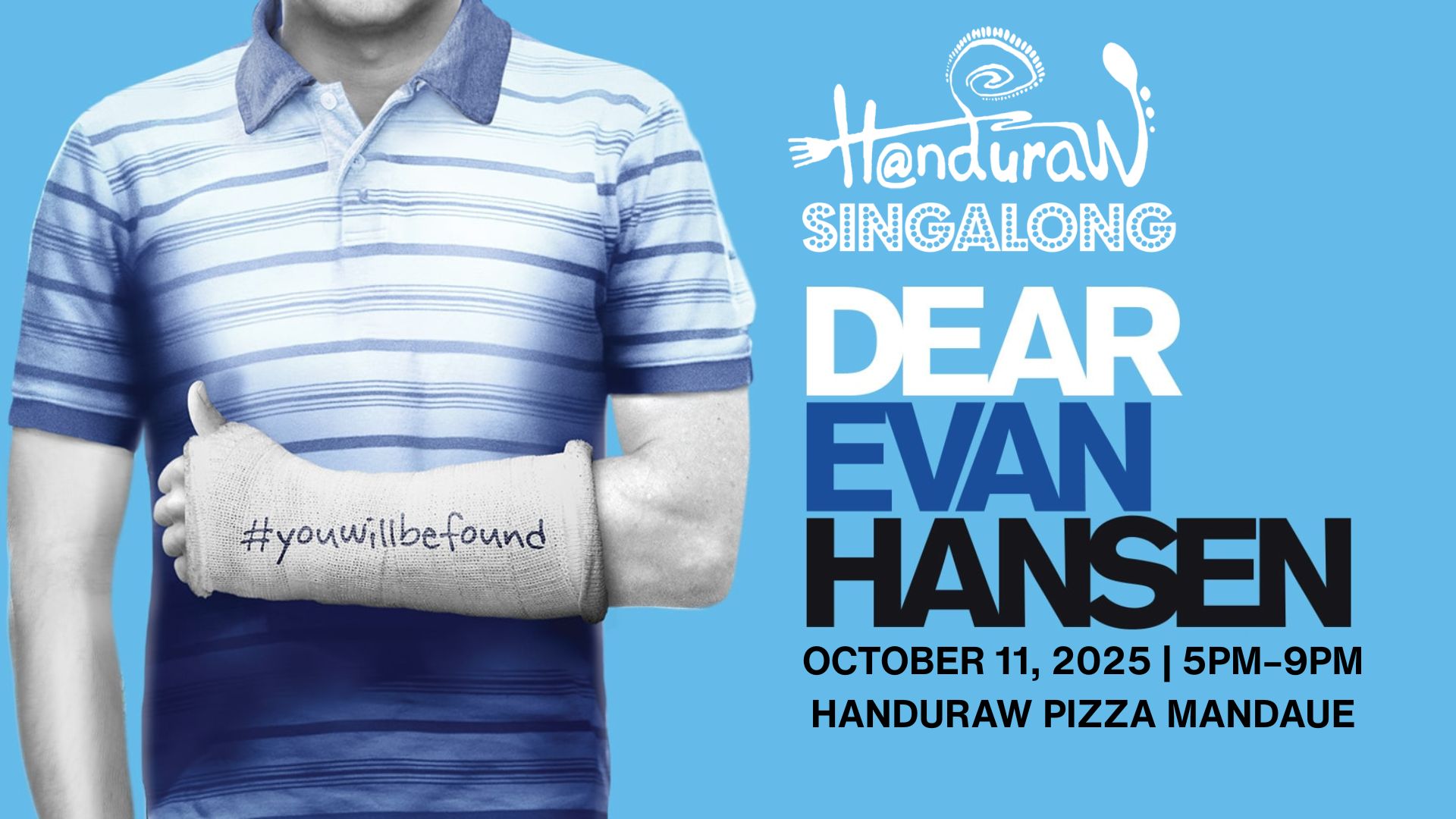 Dear Evan Hansen Jam event poster