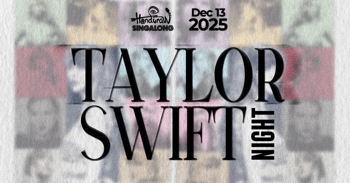 Taylor Swift Singalong Night event poster