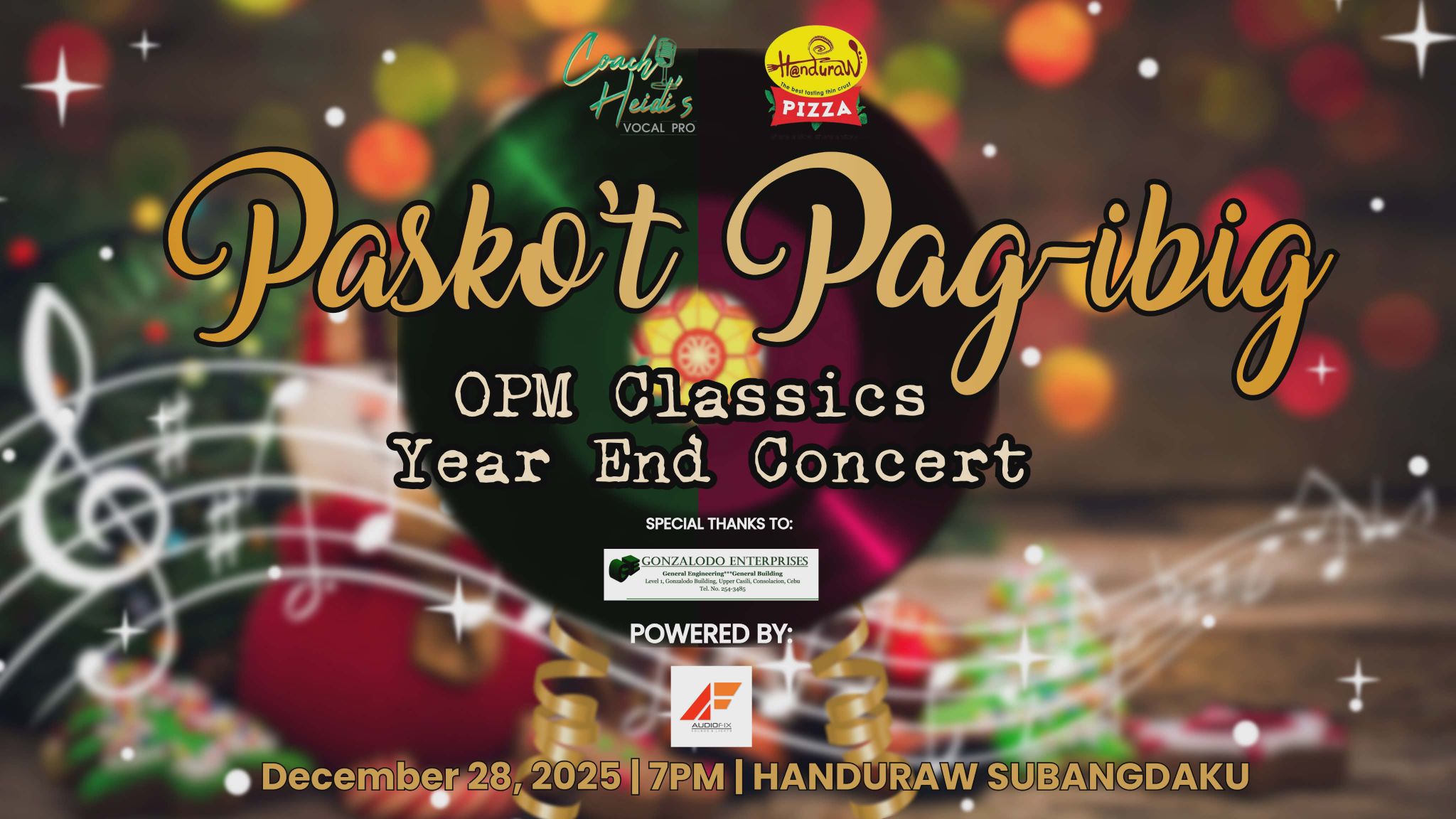 Pasko at Pag-ibig An OPM Classics Year End Concert