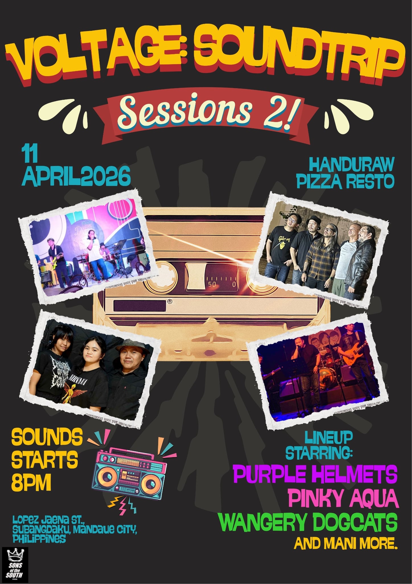 Voltage: Soundtrip Sessions 2 event poster