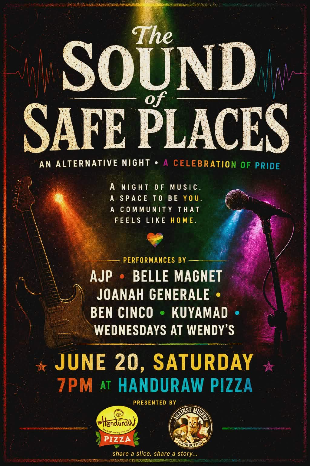 The Sound of Safe Places event poster