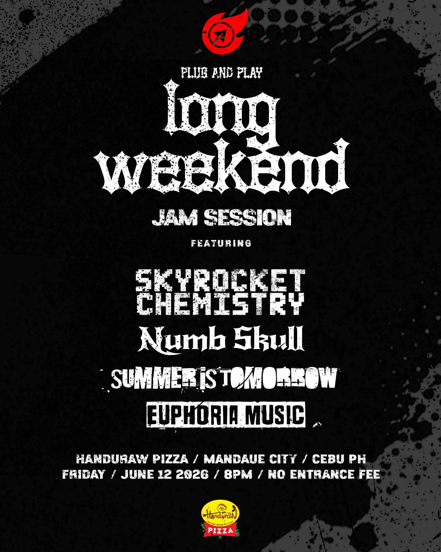 Long Weekend Jam Session event poster