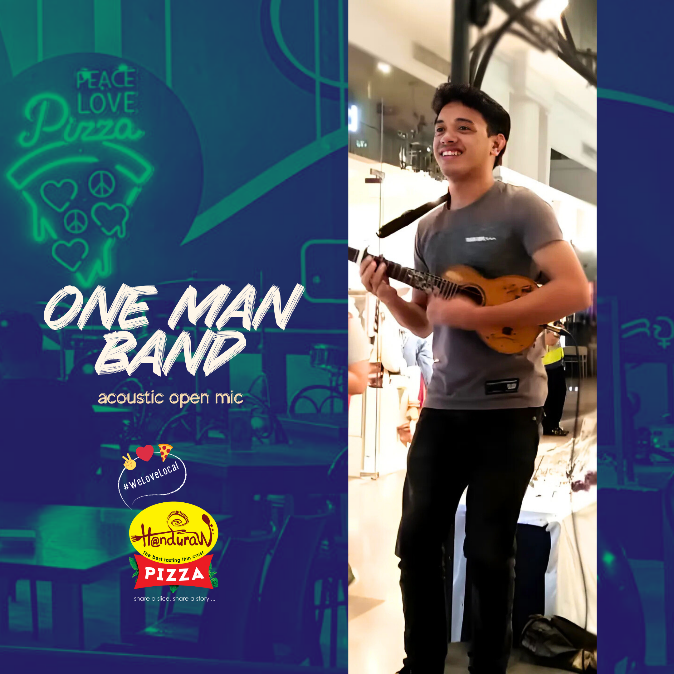 Acoustic Open Mic Night event poster