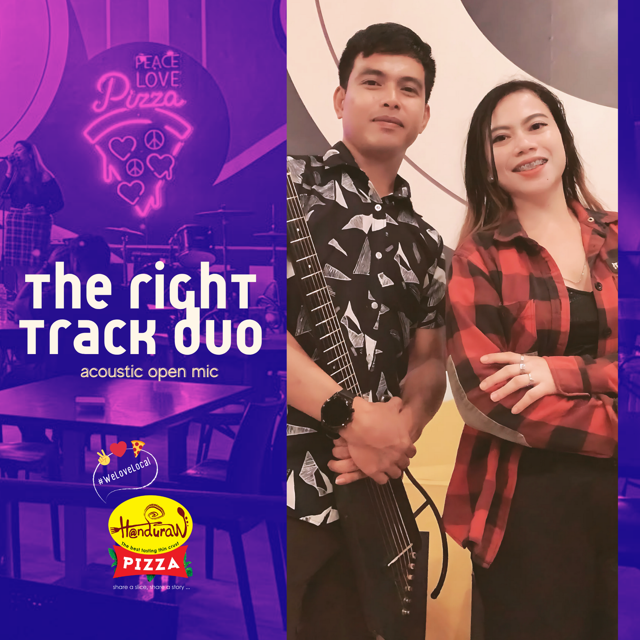 Acoustica with The Right Track Duo