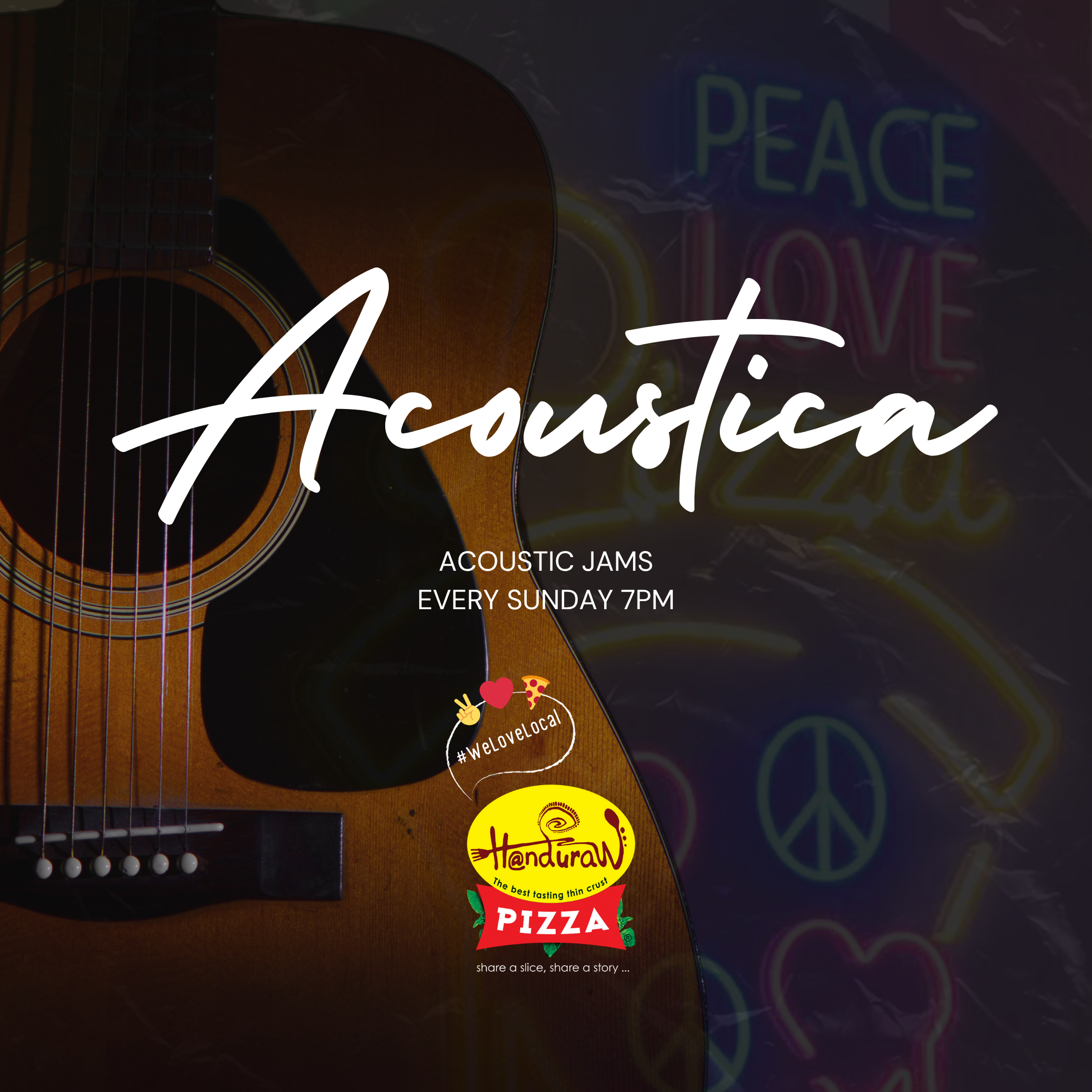 Acoustica  event poster