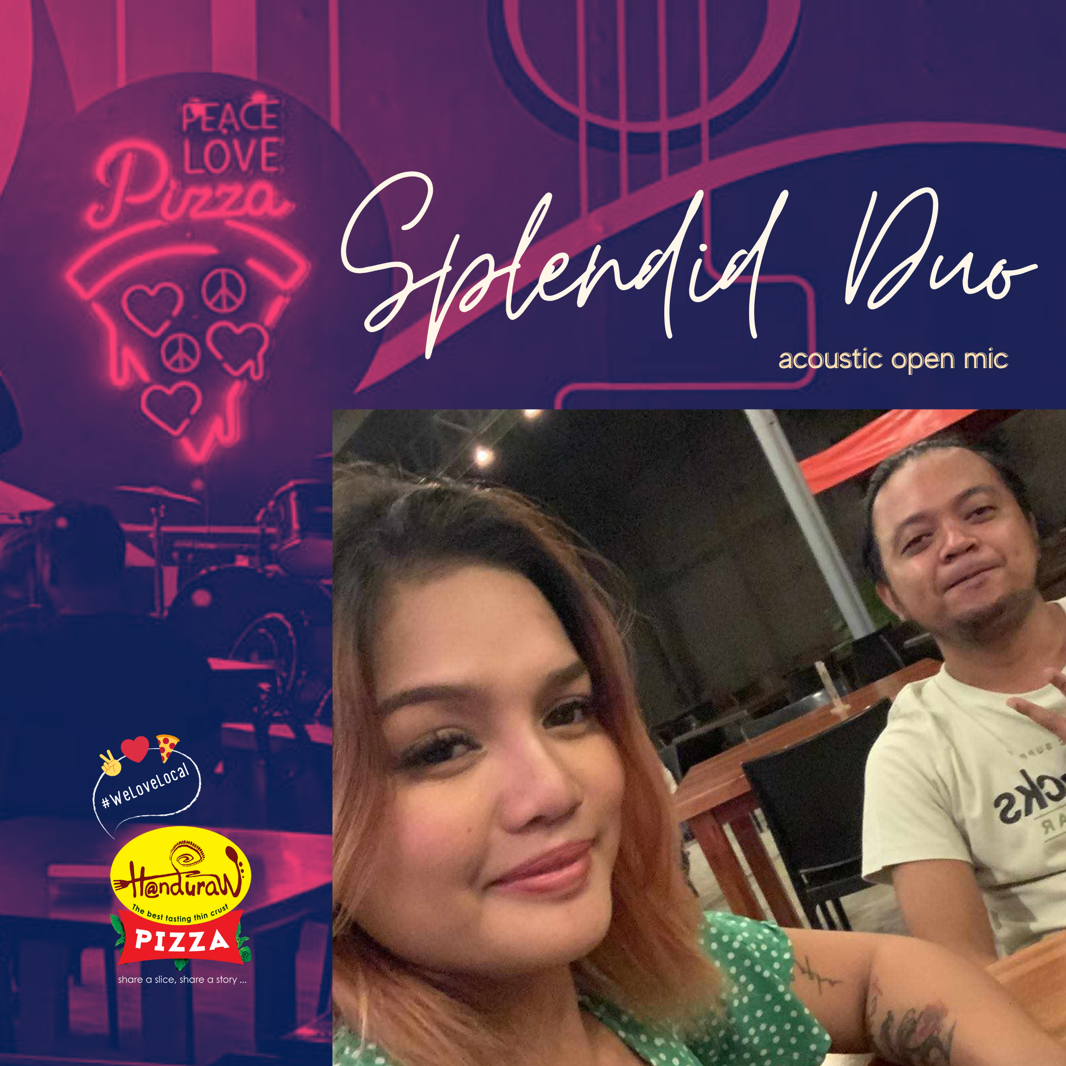 Acoustic Open Mic Night event poster