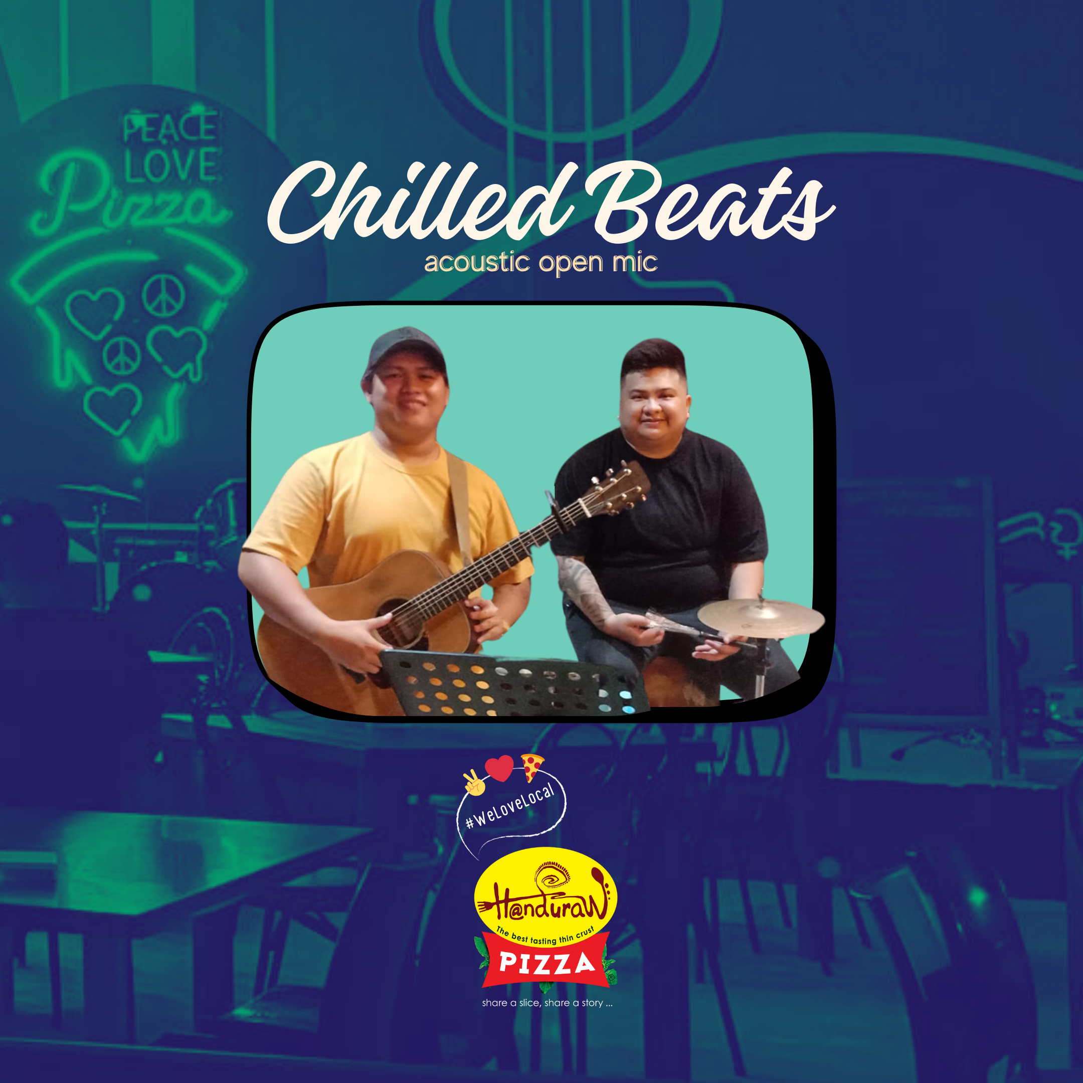 Acoustic Open Mic Night event poster