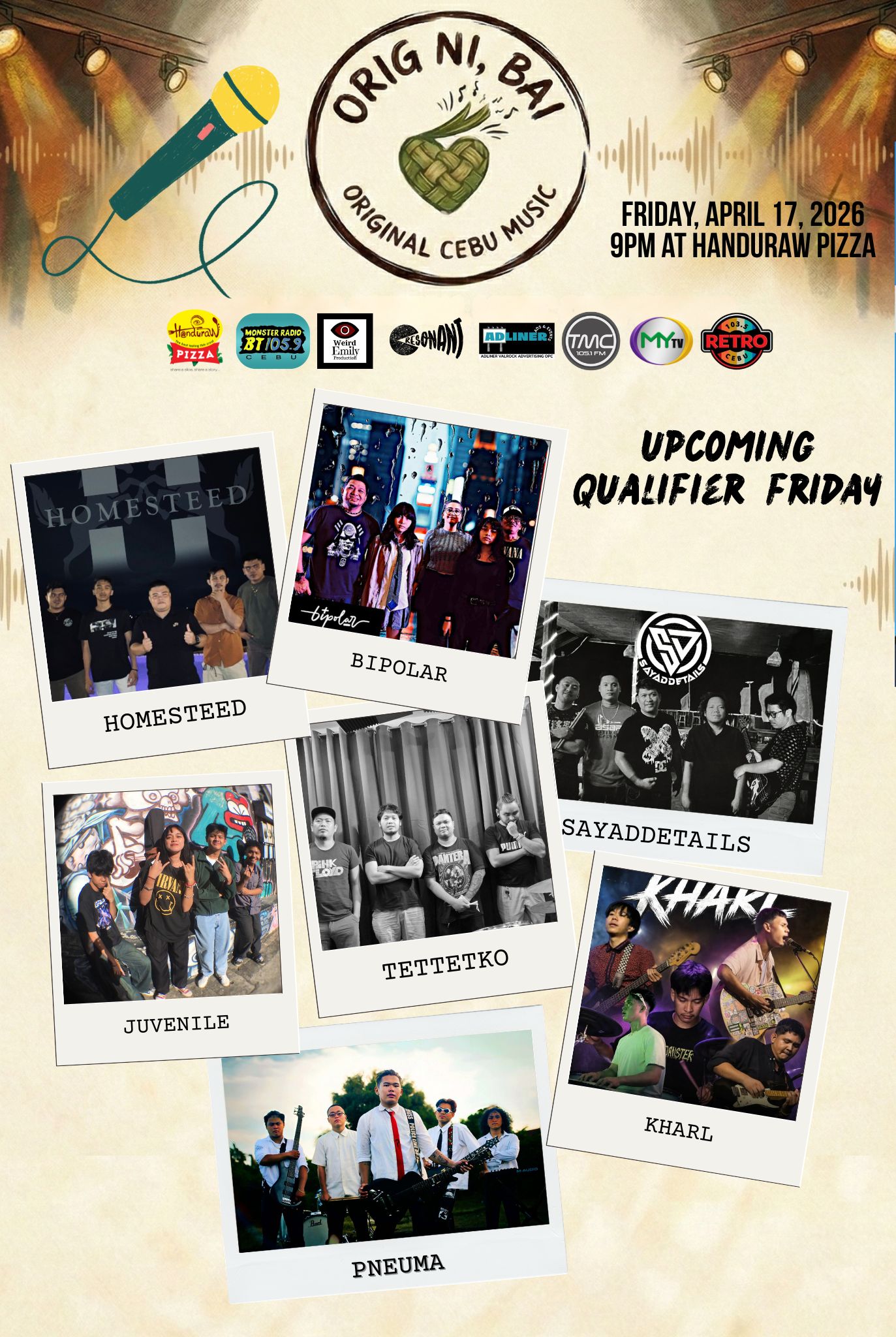 Orig Ni, Bai - Original Cebu Music - Qualifier Friday