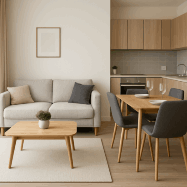 1 BHK Furnished Apartment