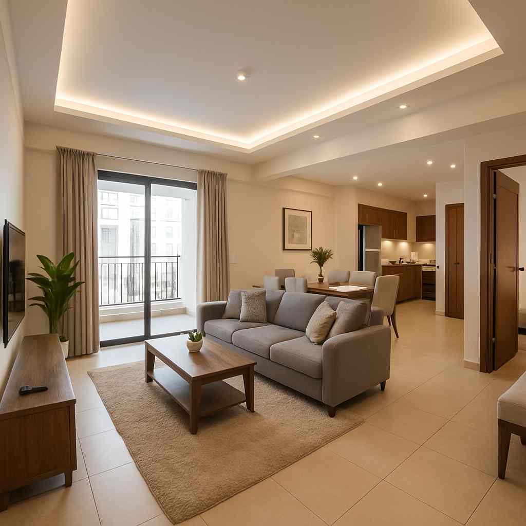 4 BHK furnished apartment