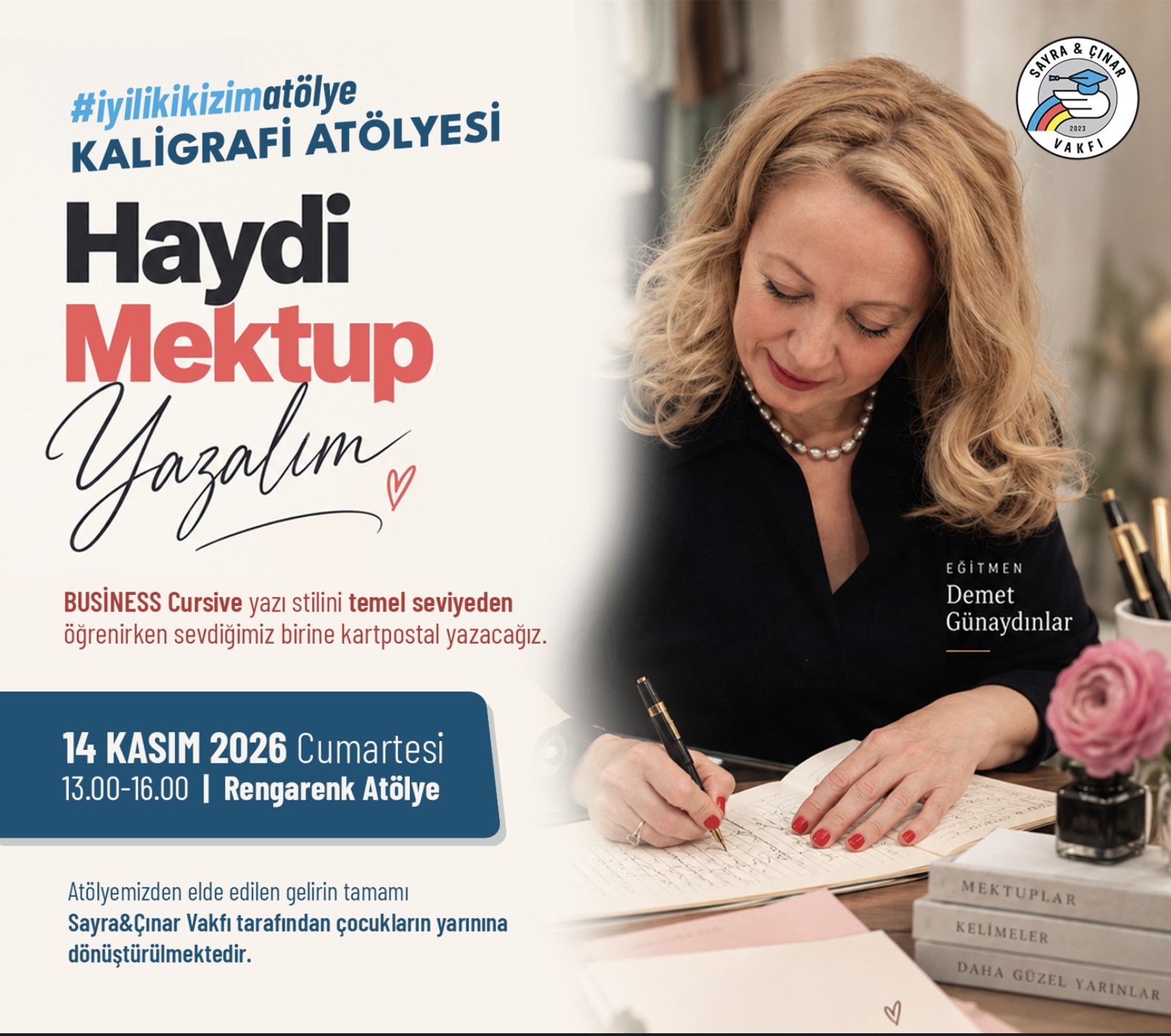Kaligrafi Atölyesi: Haydi Mektup Yazalım