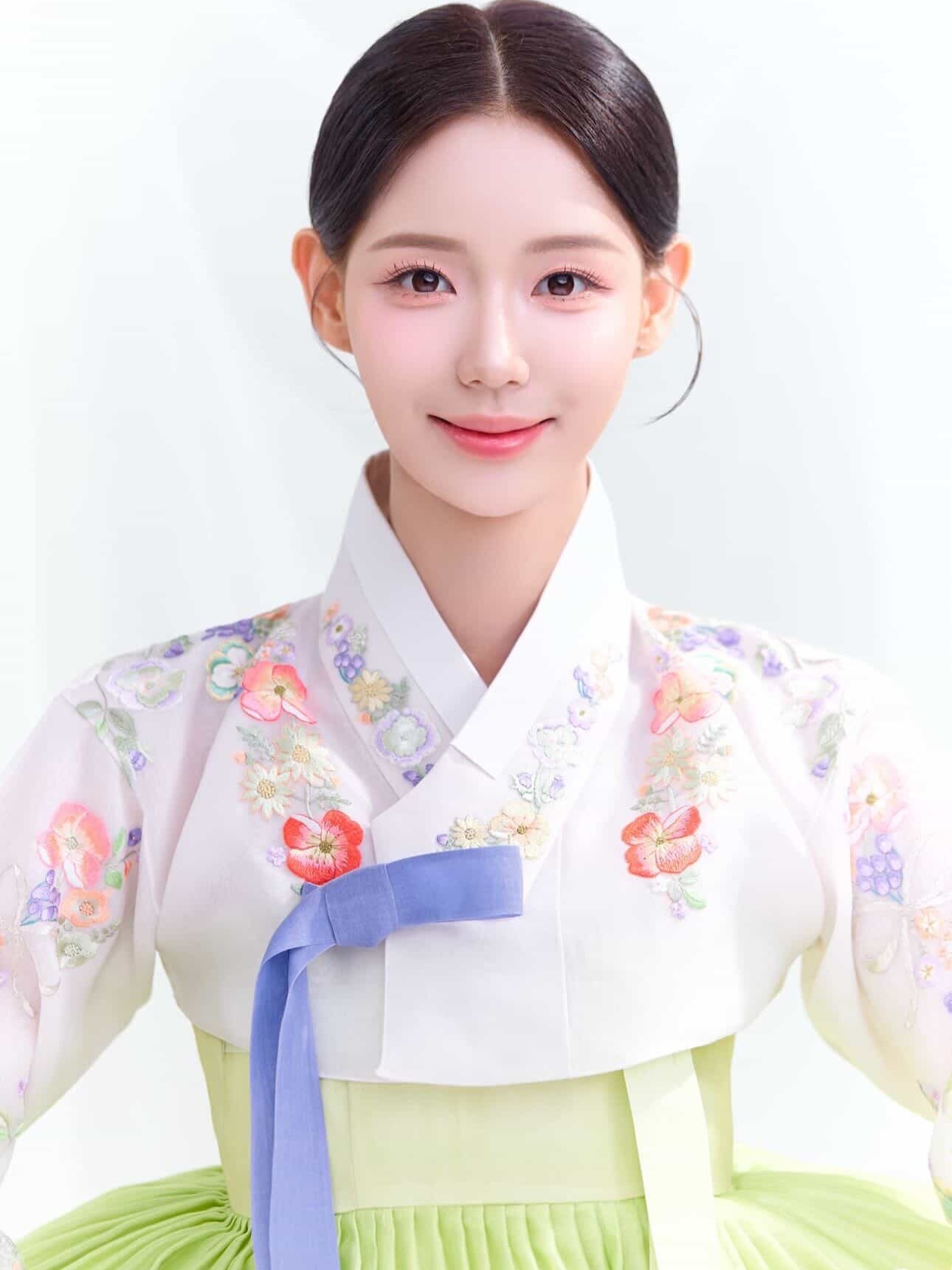 Hanbok updo for traditional looks