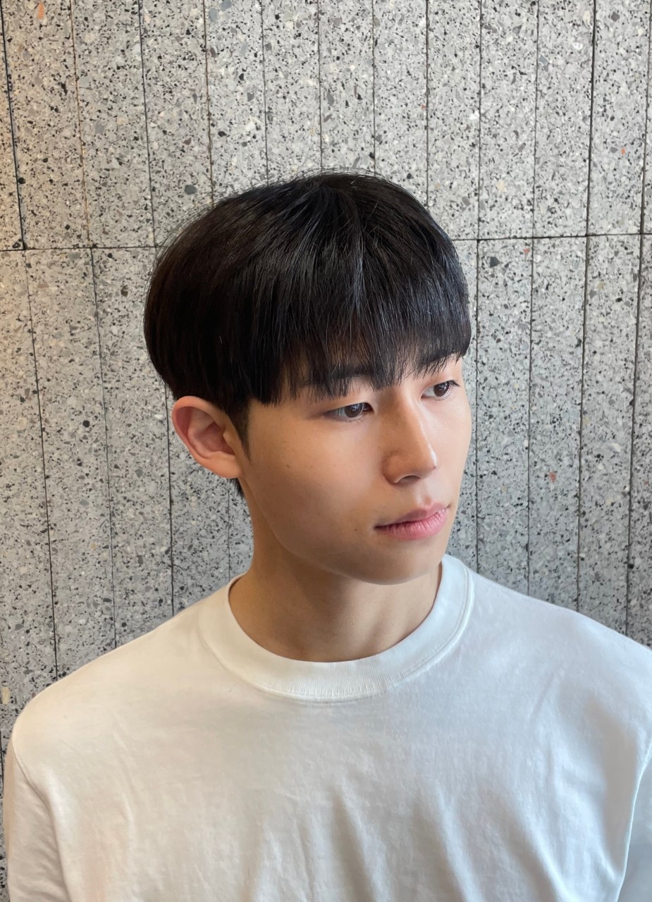 시스루 댄디컷 볼륨매직 
