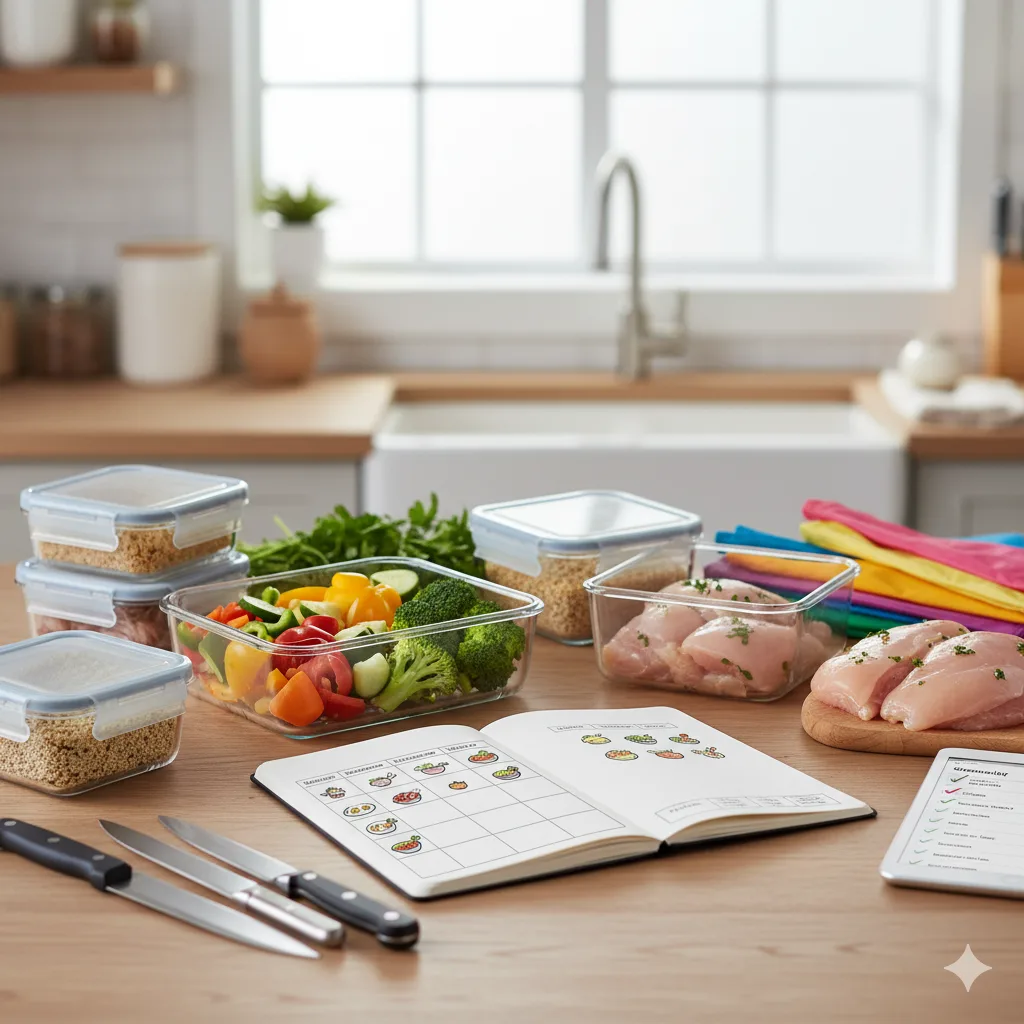🍽️ Unlock Health, Time, and Money: The Ultimate Guide to Meal Planning & Prep